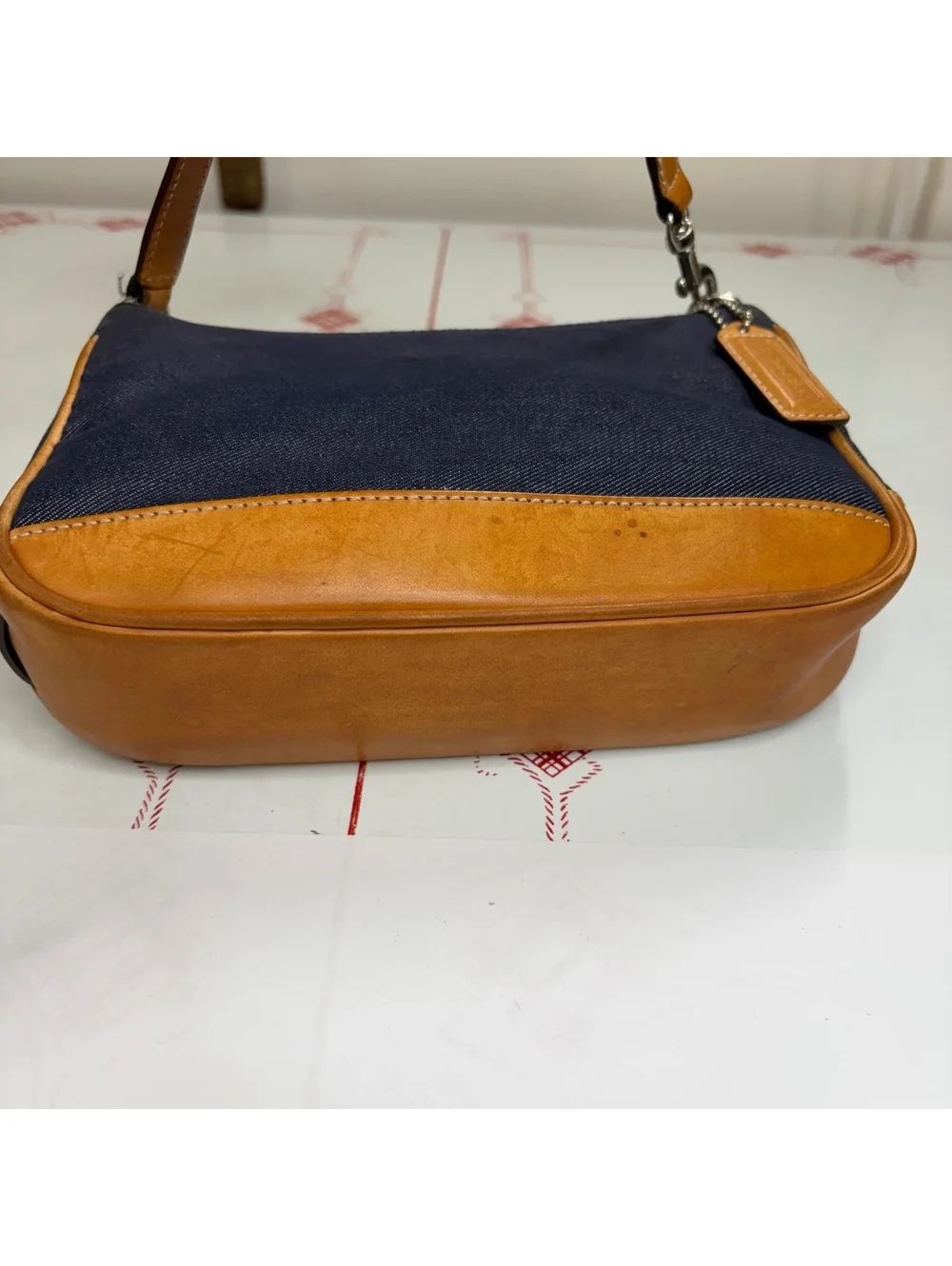 Coach Demi denim mini shoulder bag 2002 Y2K vintage